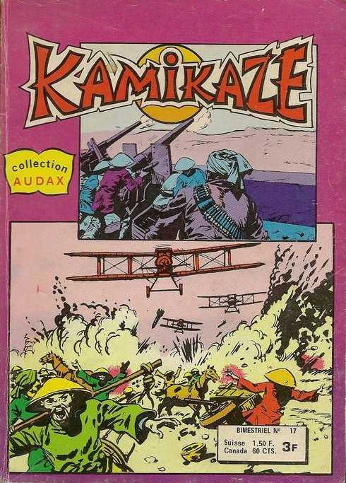 Scan de la Couverture Kamikaze n 17